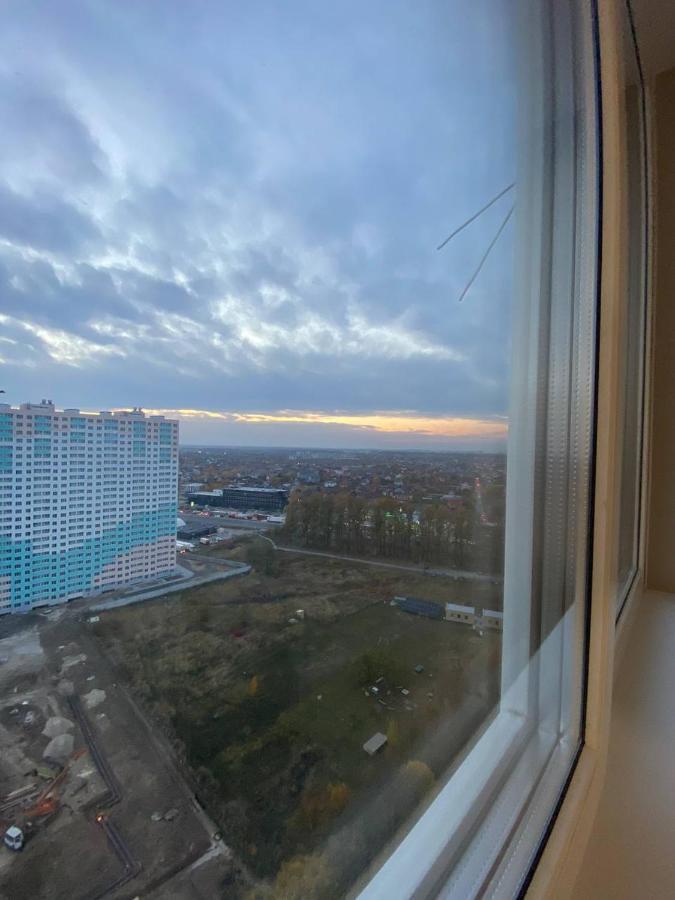 Замечательная Евродвушка Район Теремков 209 Kiev Exterior foto